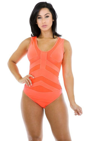 Electric Coral One piece